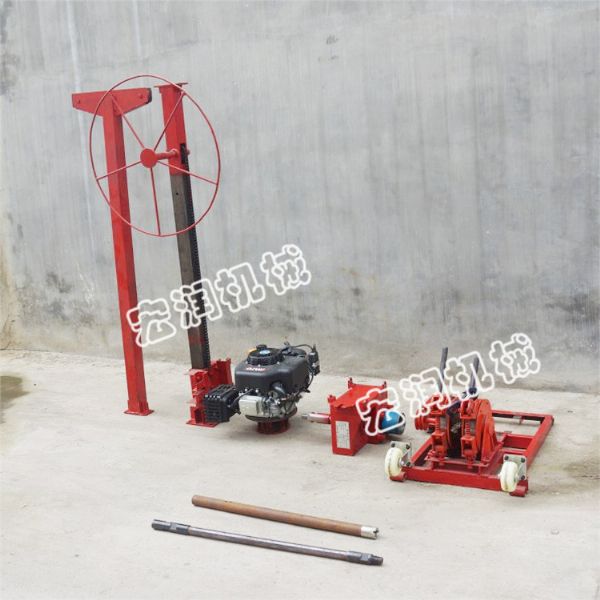 廠家生產(chǎn)汽油取芯機，戶外取芯勘探鉆機