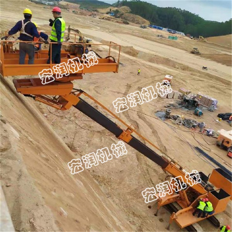 建筑工程專用護(hù)坡錨固鉆機(jī)，高邊坡鉆機(jī)