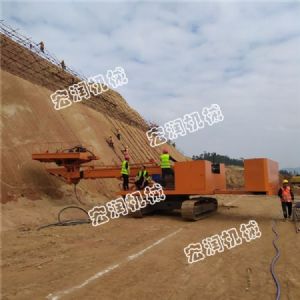 山體護坡鉆孔機，全液壓錨固鉆機現(xiàn)貨出售